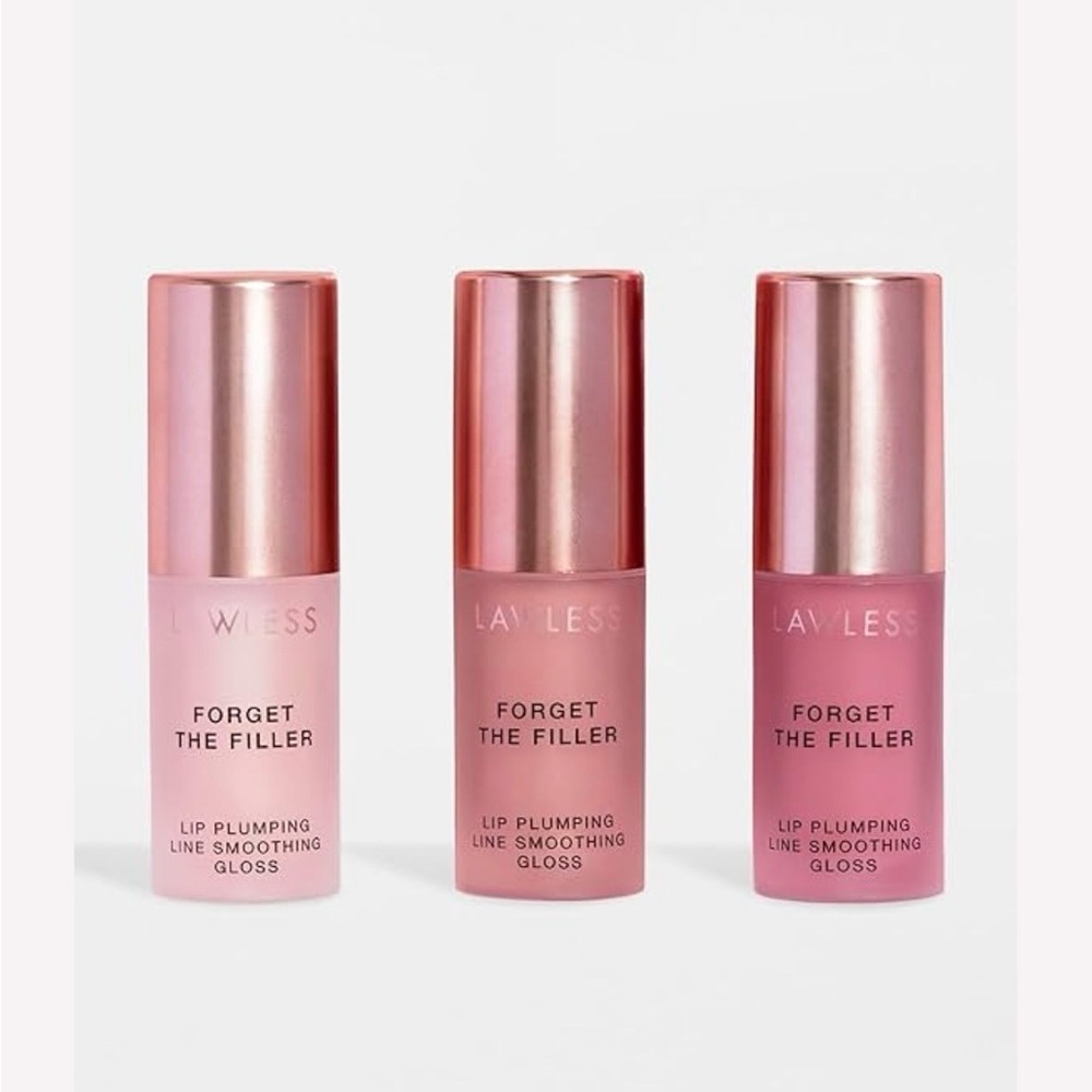LAWLESS Forget The Filler Lip Gloss Trio - Dreamy Darlings